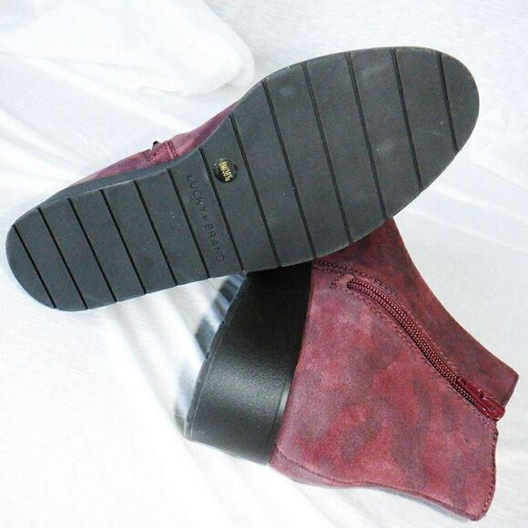 Lucky Brand sugar red Kameya ankle boots - Picture 6 of 6